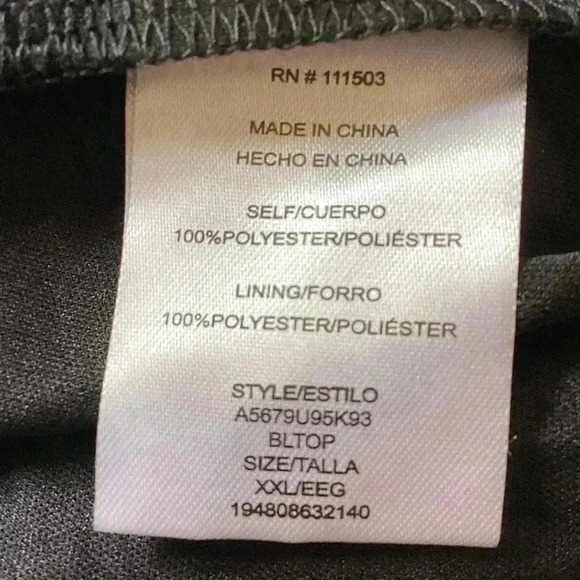 NWT Lily Rose  junior’s Floral Ruffle V neck Faux-Wrap  Hi-Lo Midi Dress Sz XXL - Picture 10 of 11